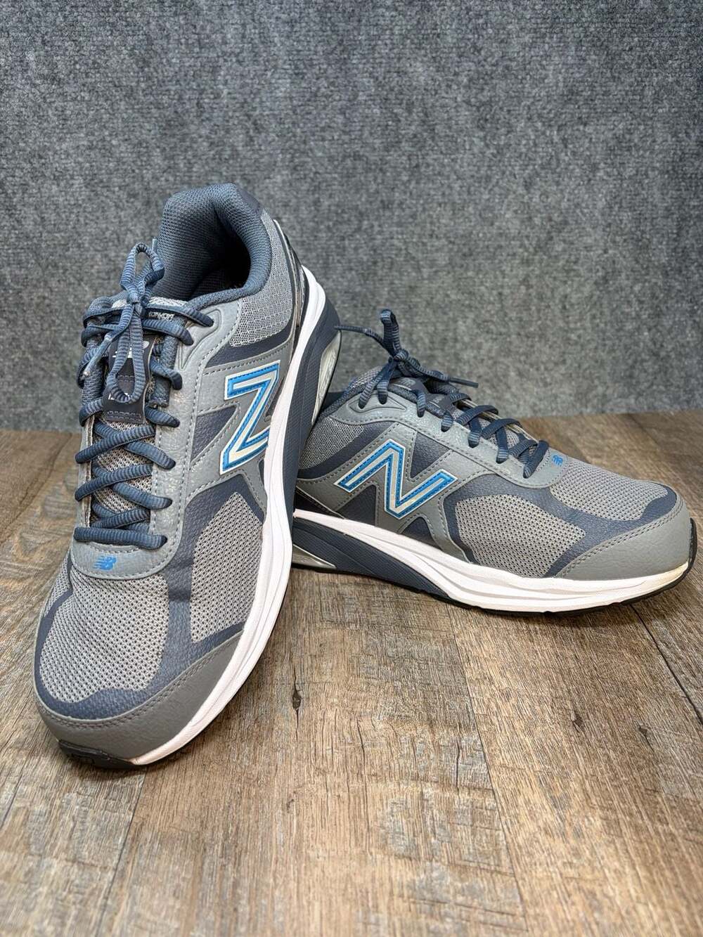 New Balance 1540v3 Marblehead Blue Running Shoes M1540MB3 Mens Size 10 4E wide
